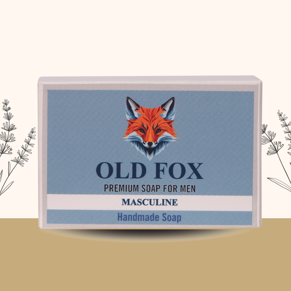 Premium Handmade Soap – Masculine (Pack of 4)